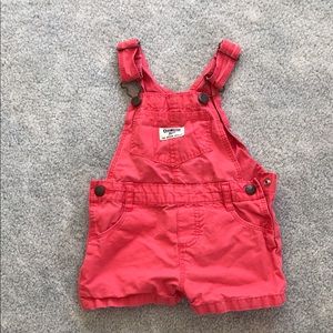Oshkosh 18 month overalls pink